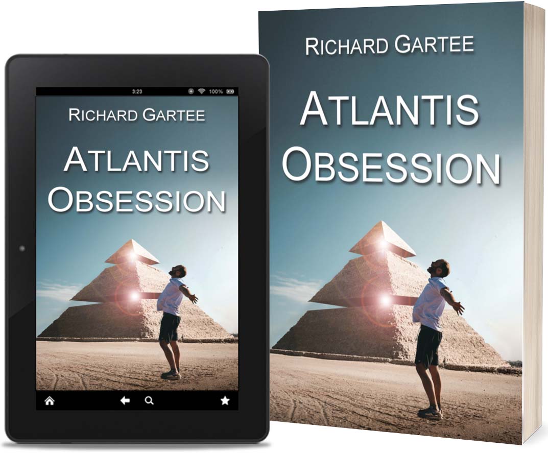 cover and tablet of Atlantis Obsession