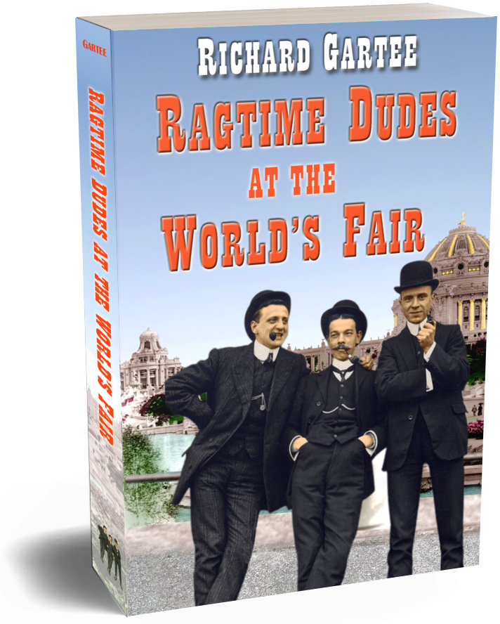 front cover Ragtime Dudes at World's Fair